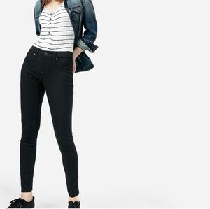 Express Mid Rise Black Leggings Jeans Size 18